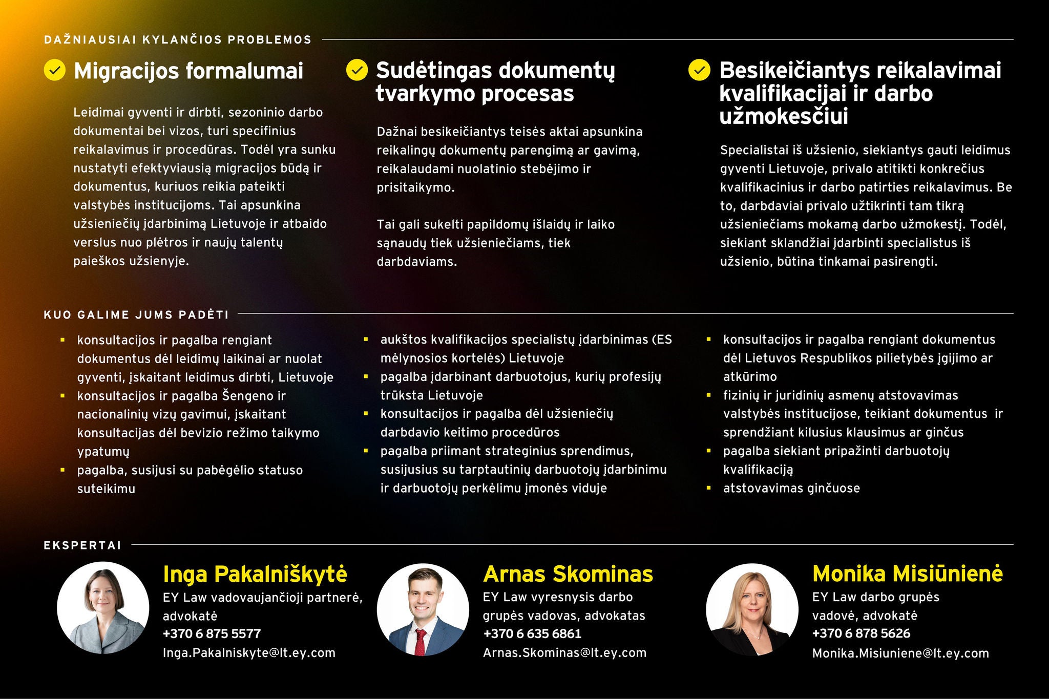 migration law one-pager