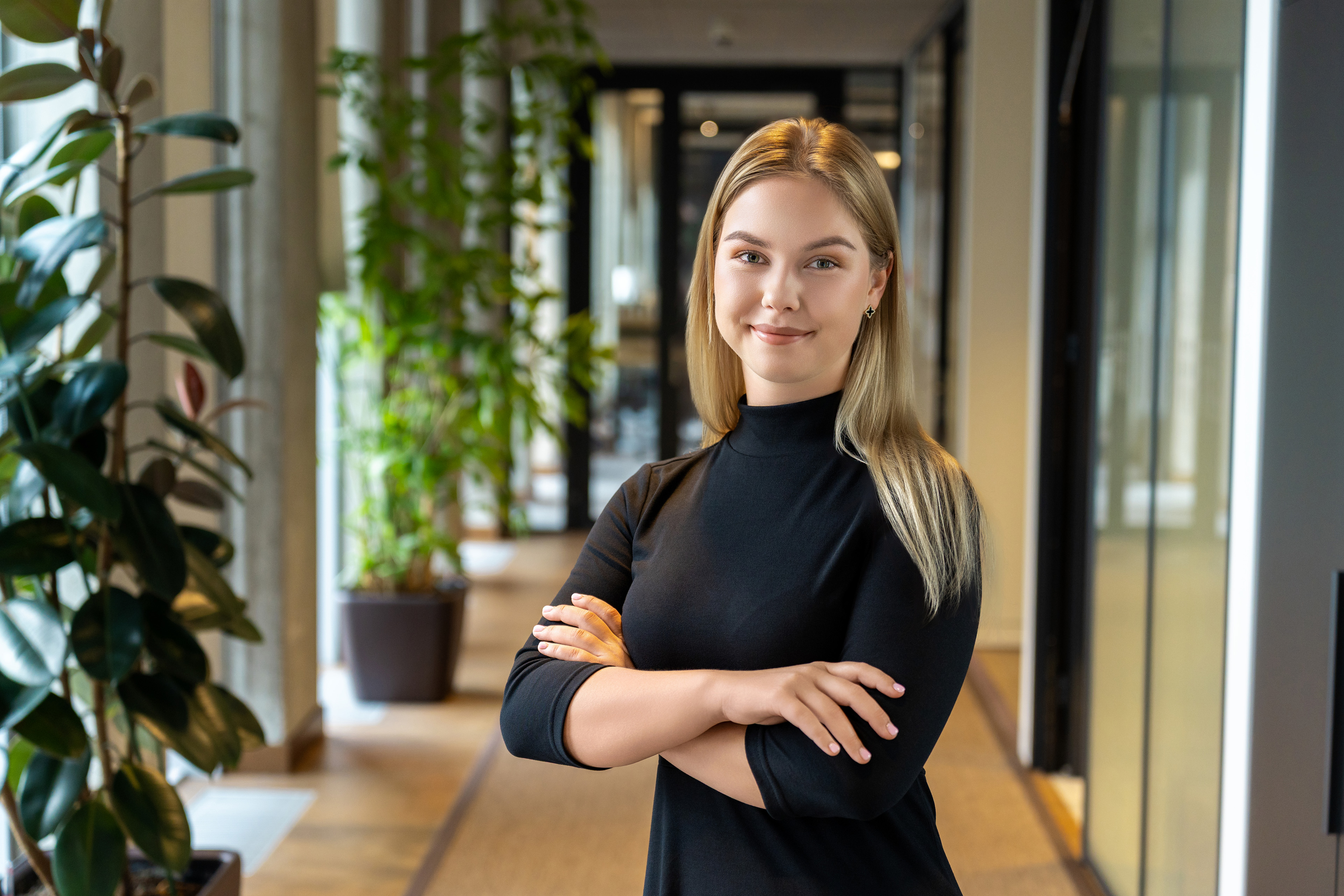 Photographic portrait of Karolina Kazlauskaitė